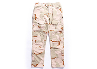 Desert Military Tactical Pants Zbudowane w nakolannikach dla ochroniarza / policji Outdoor Sport