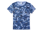 Chiny Granatowy wojskowy styl koszulki na lato, unisex fajne armii t shirty pochłanianie wilgoci eksporter
