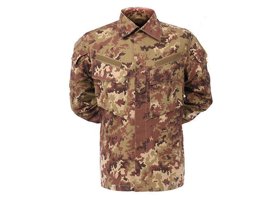 Chiny 100% bawełny Army Digital Camo Uniform, Tactical Security Mundury dla mężczyzn w europejskim stylu fabryka