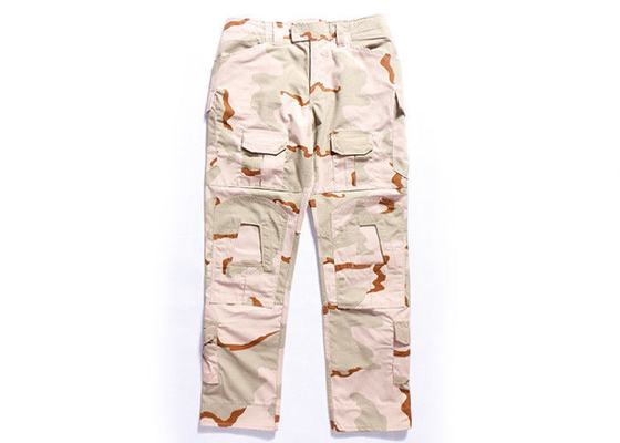 Chiny Desert Military Tactical Pants Zbudowane w nakolannikach dla ochroniarza / policji Outdoor Sport fabryka