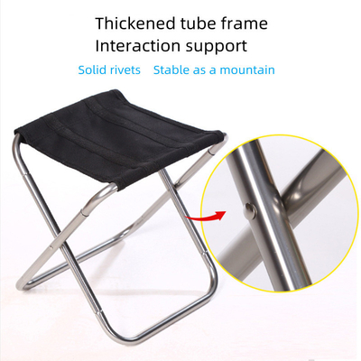 Outdoor Lightweight Portable Folding Outdoor Fishing Gear Stainless Steel Oxford