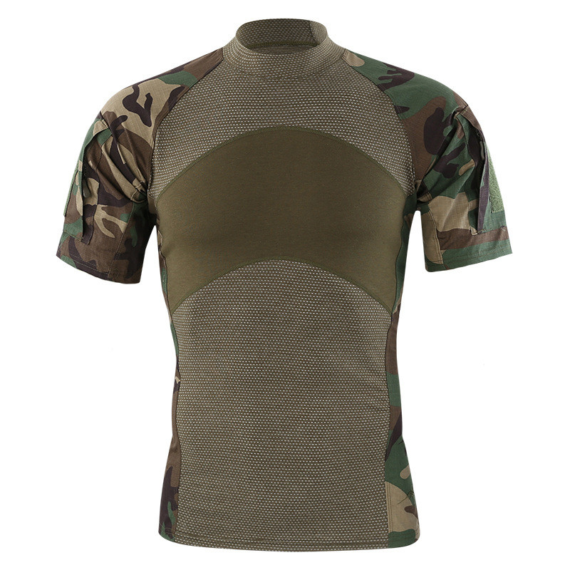 200g Woodland Breathable Army Frog Gear Short Sleeve Cycling Desert Frog Suit
